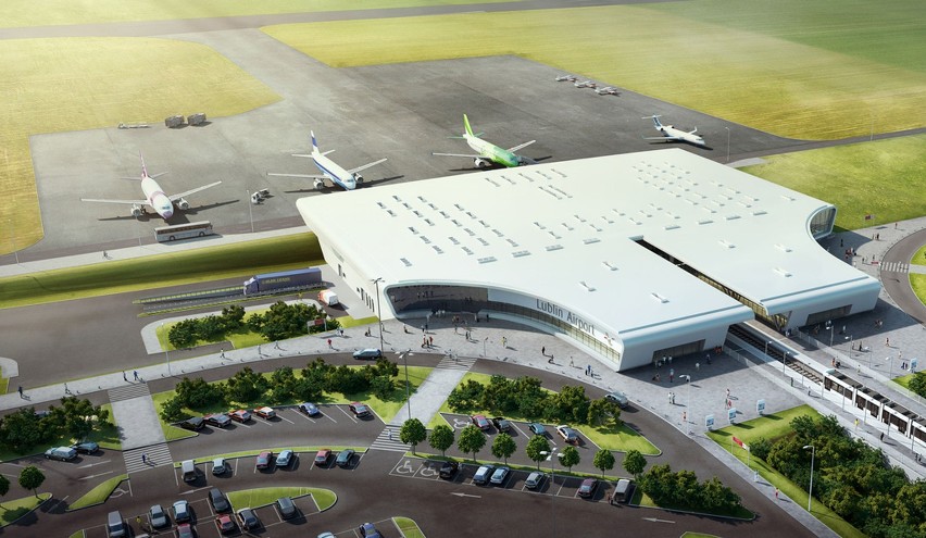 Tak będzie wyglądał terminal Portu Lotniczego Lublin