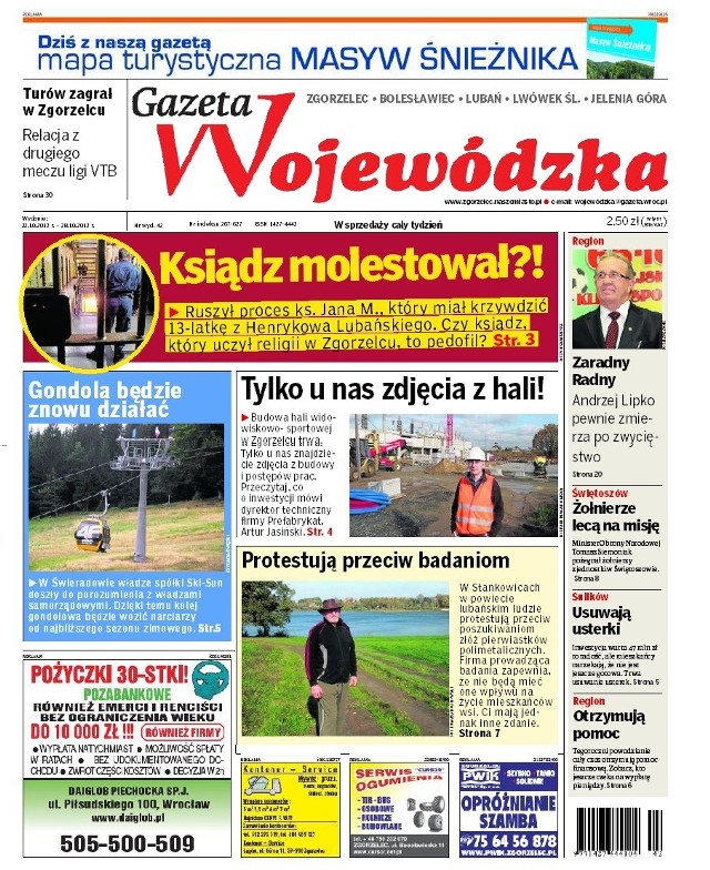 Gazeta Wojewódzka - 22 października