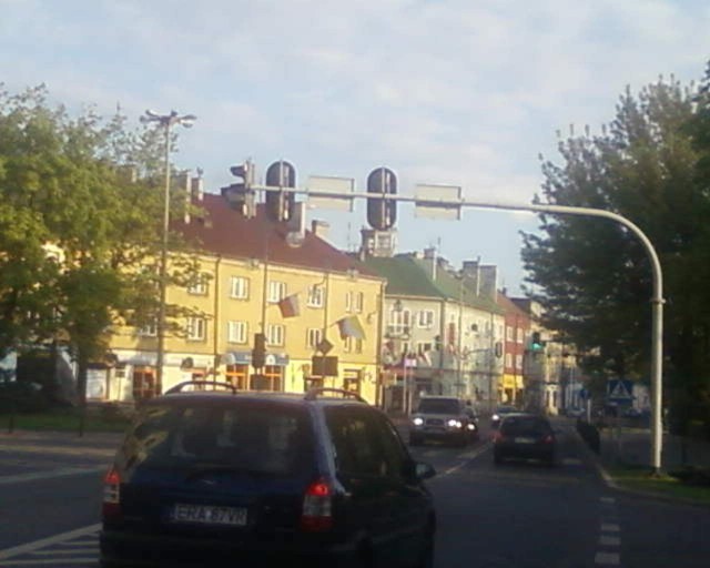 Tak miasto wyglądało 2 maja. Fot. Justyna Poteralska.