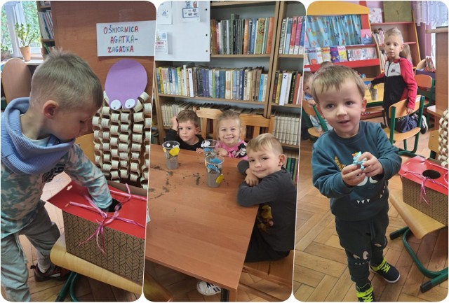 Filię nr 2 Biblioteki Publicznej Gminy Kłodzko w Krosnowicach odwiedziły po sąsiedzku przedszkolaki Trzynaścioro dzieci wzięło aktywny udział w podróży łodzią podwodną oraz spotkaniem z konikiem morskim