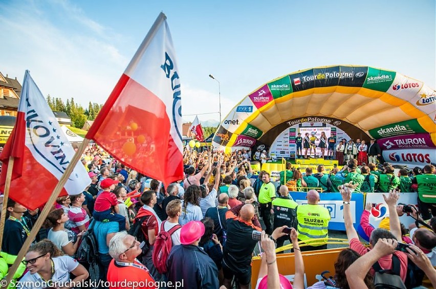 Zdjęcia z VI etapu Tour de Pologne 2014 w Bukowinie Tatrzańskiej
