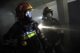 Pożar w Nowej Wsi w gminie Poczesna. Jedna osoba została ranna