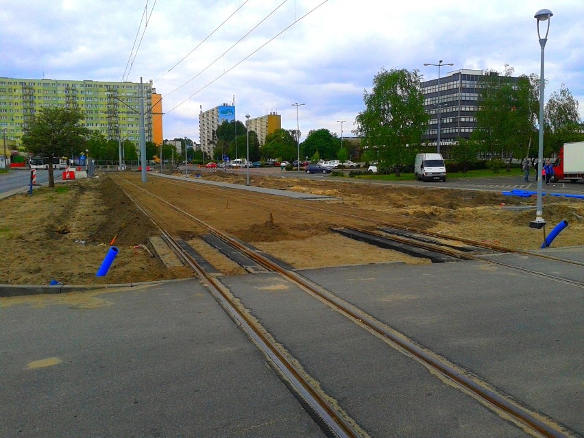 "Budowa linii tramwajowej na Bielany"
