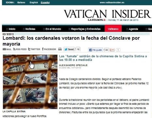 Konklawe w szczegółach - konferencja rzecznika Watykanu