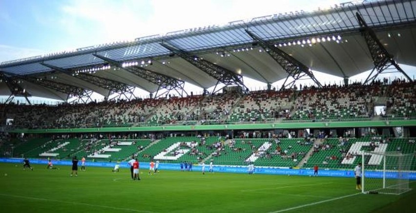 Hanna Gronkiewicz-Waltz na stadionie Legii. Prezydent...