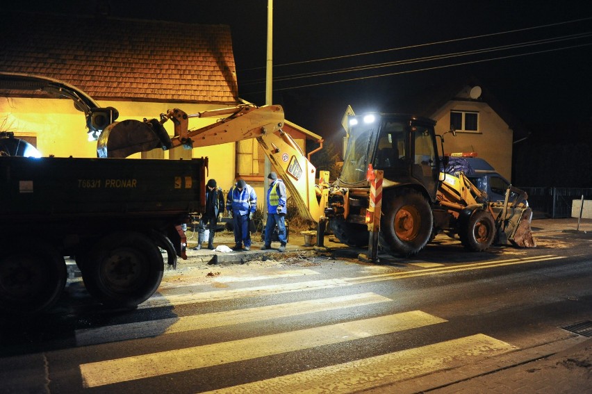 Awarie sieci wodociągowej w Lesznie