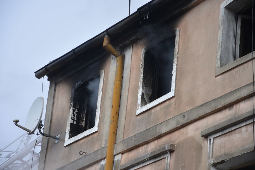 Tragiczny pożar kamienicy na ulicy Mickiewicza w Nowym...