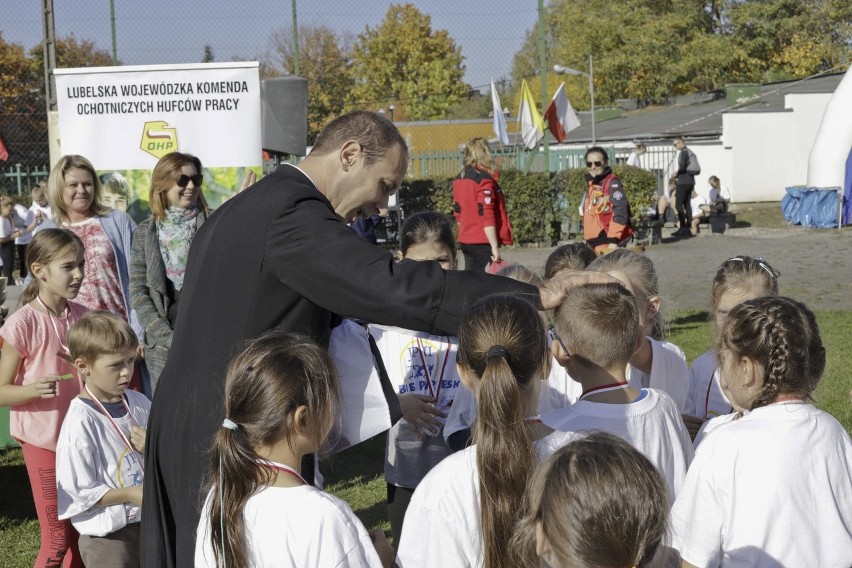 Biegacze uczcili w środę w Lublinie na sportowo pamięć papieża Jana Pawła II 