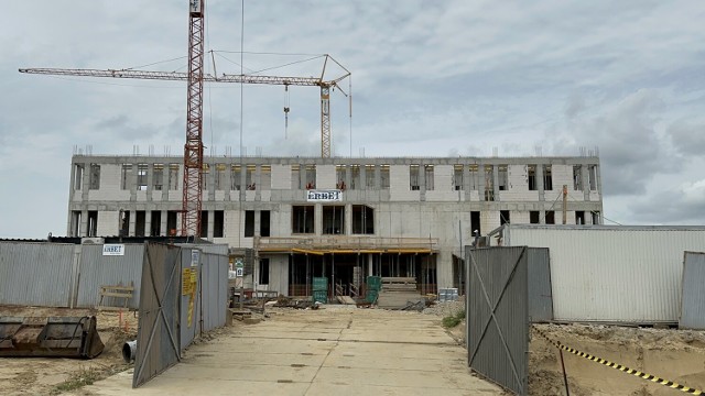 Budowa nowej siedziby policji w Brzesku