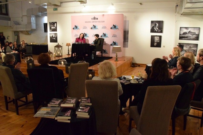 Salon Kobiet w Kielcach z Renatą Kim. Rozmawiano o przemocy. Zobacz zdjęcia i wideo 