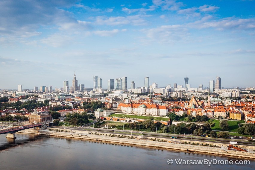 Więcej zdjęć znajdziecie na Facebooku Warsaw by Drone