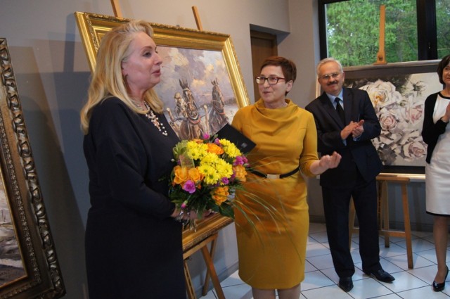 Wystawa malarstwa Beaty Szwed „Cztery pory roku” w MDK w Radomsku