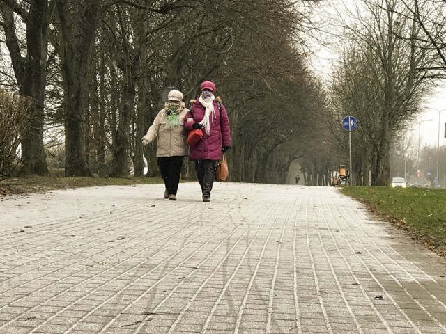 Śnieg w Słupsku - 3.12.2020