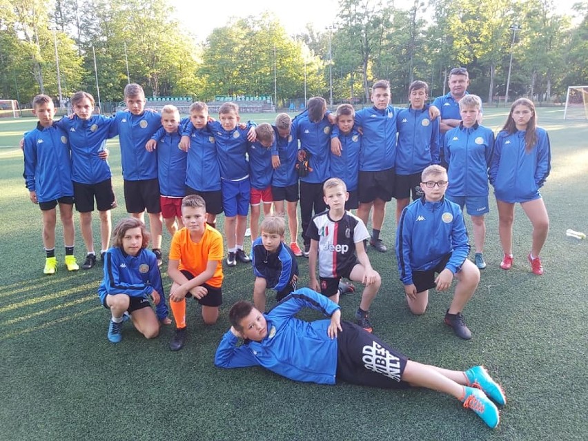 Młodzi piłkarze "Juve" trenują w Olecku aż miło