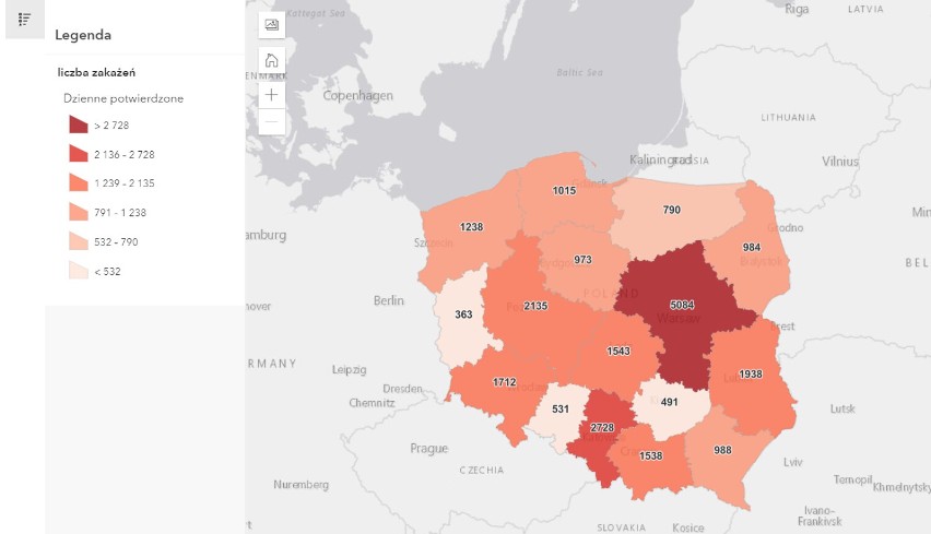 Badania laboratoryjne potwierdziły zakażenia wirusem SARS...