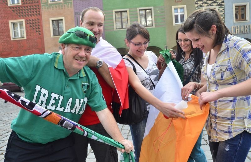W poniedziałek poznaniacy będą wspierać kibiców z Irlandii! [ZDJĘCIA, WIDEO]