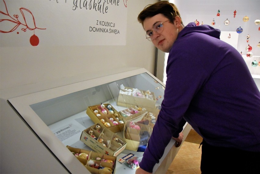 Jeszcze macie szansę, by obejrzeć wystawę bombek młodego uścianina Dominika Święsa. Wystarczy wybrać się do Muzeum Okręgowego w Tarnowie
