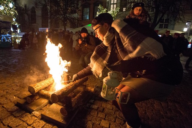 Betlejemskie Światło Pokoju w Gdańsku, 19 grudnia 2017 r.