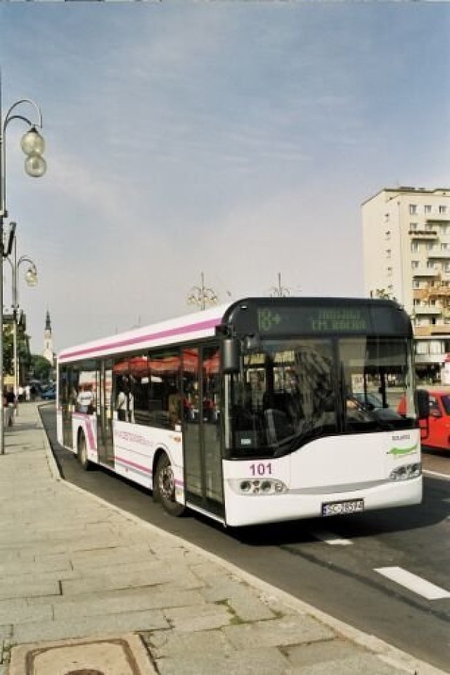 Flota transportowa MPK. Autobus Solaris.