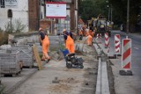 Budowa chodnika w Racocie w ramach przebudowy drogi powiatowej ZDJĘCIA