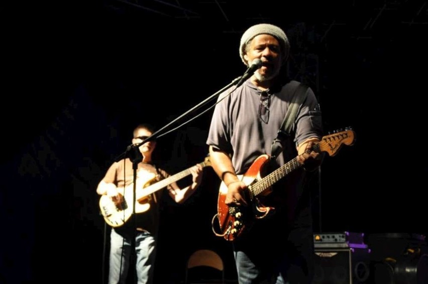 Terry Man - bluesman z USA na margonińskiej plaży [GALERIA]