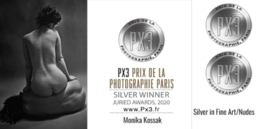 Częstochowianka, Monika Kossak, laureatką prestiżowej  Le Prix de la Photographie de Paris PX3 w Paryżu ZDJĘCIA