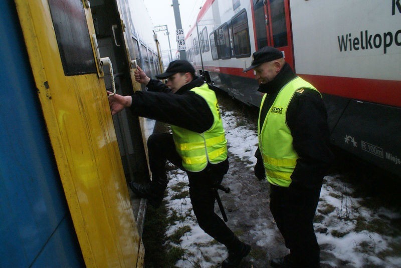 Wagon, który znajduje się około 200 metrów od dworca cieszy...