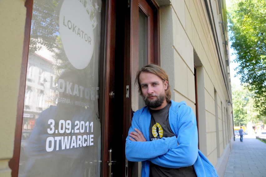 Piotr "Pio" Kaliński, właściciel "Lokatora" z nowym logo. Bo...