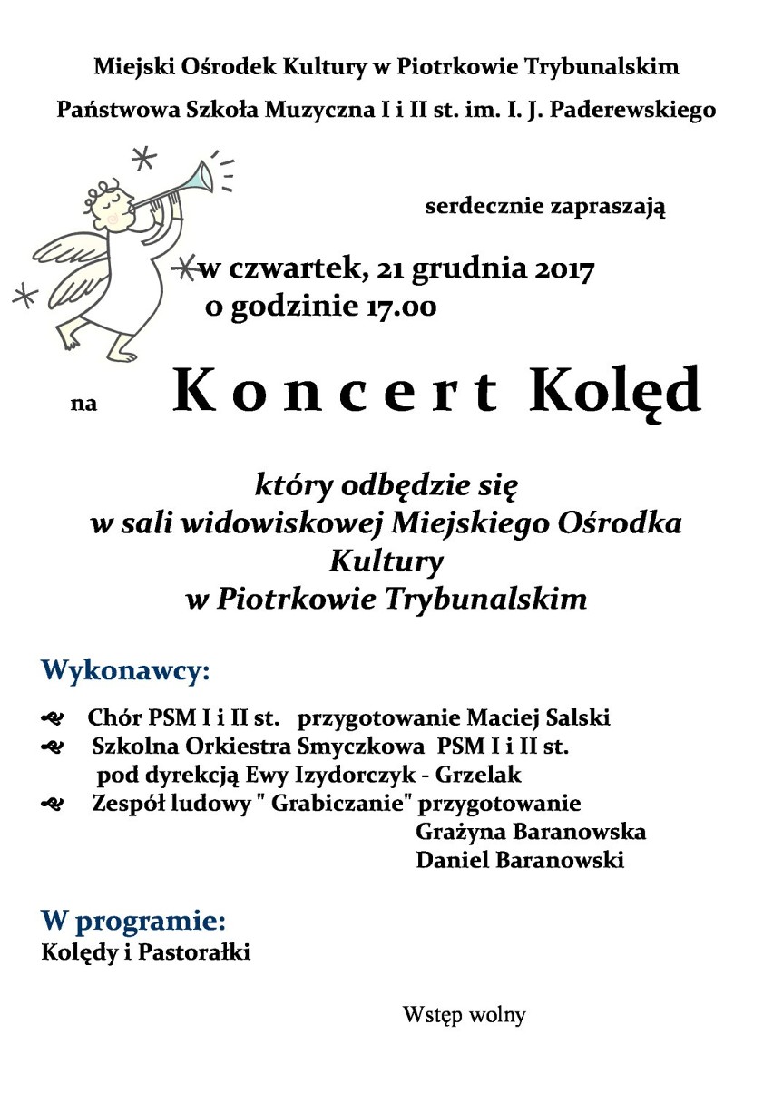 Koncert kolęd w MOK