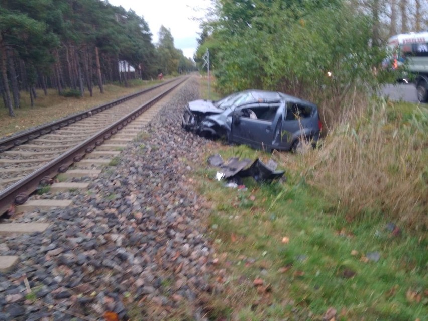 Wypadek na drodze do Helu - 16.10.2020