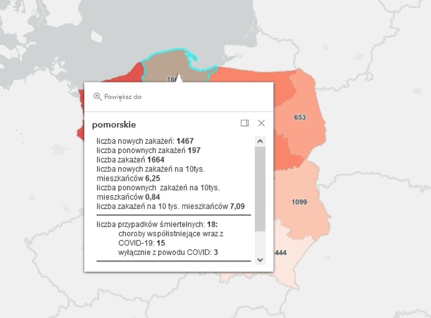 Pandemia koronawirusa - raport 18.02.2022 r.