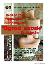 Warsztaty ceramiczne w Bełchatowie. Ogród sztuk w MCK Grocholice