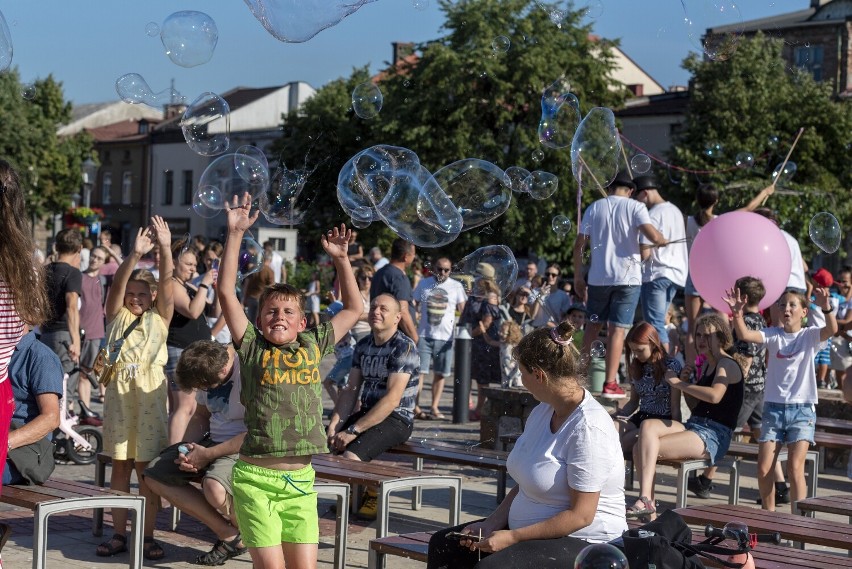 Festiwal baniek mydlanych w Olkuszu