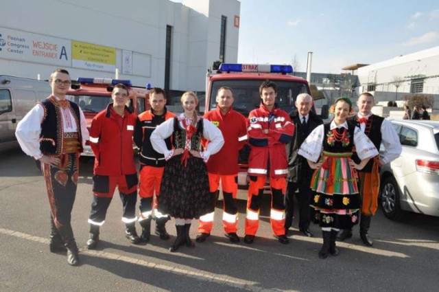 Pleszewscy strażacy z OSP na XVIII Targach Edukacyjnych w Poznaniu