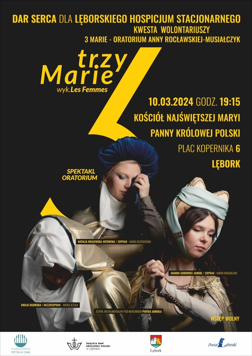 Oratorium “Trzy Marie” opowiada historię kobiet...