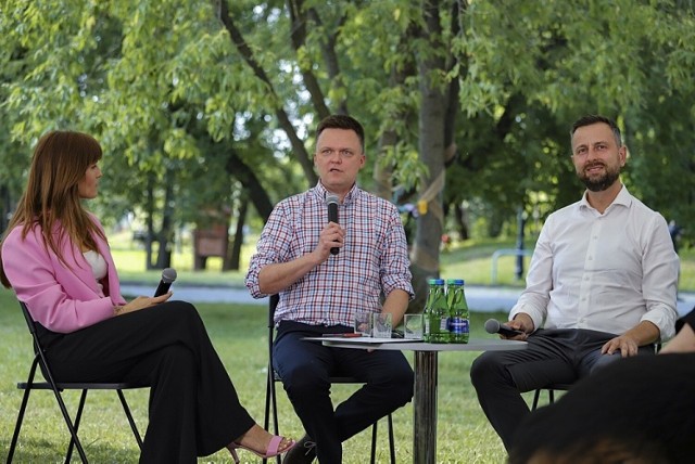 W sobotę 1 lipca, liderzy koalicji Trzeciej Drogi spotkali się z mieszkańcami Rybnika