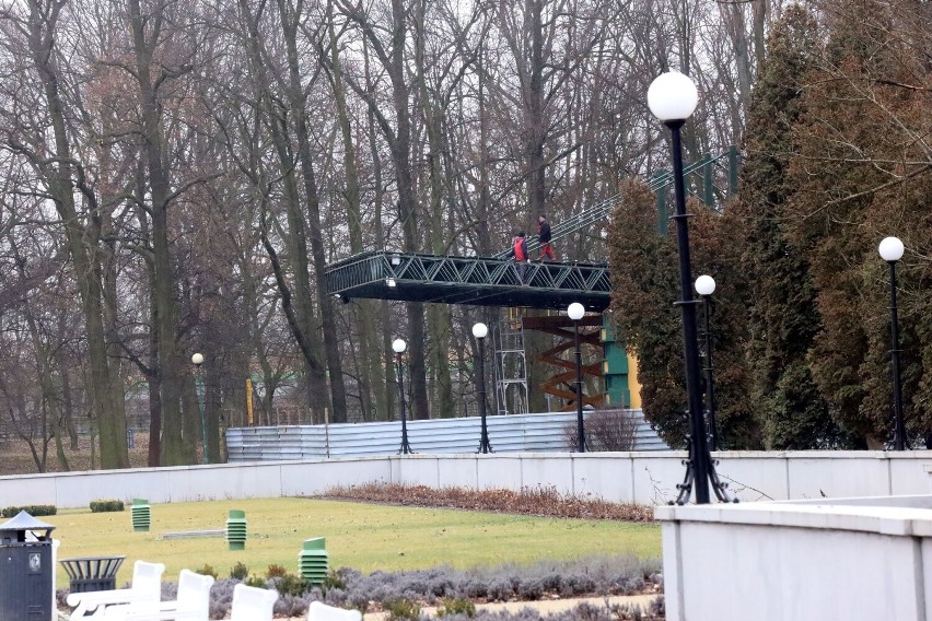 Legnica: Przebudowa muszli koncertowej w parku Miejskim, zobaczcie aktualne zdjęcia