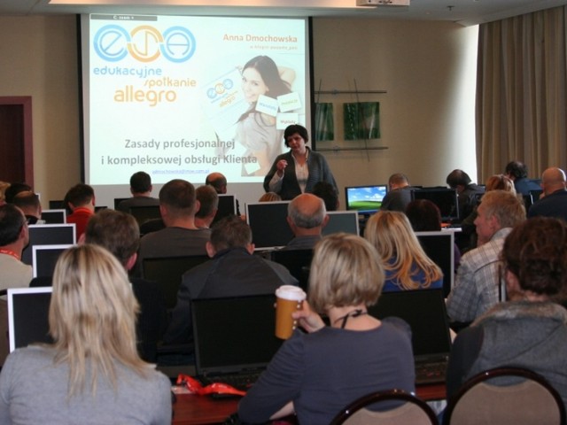 Szkolenie dotyczące e-biznesu w ramach Akademii Allegro