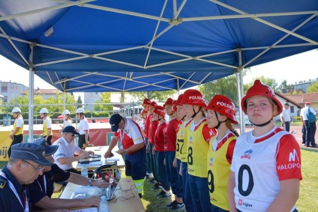 Drużyna OSP Przytkowice zajęła 6. miejsce i weszła do tzw. Złotej Rangi Medalowej podczas olimpiady strażackiej w Słowenii