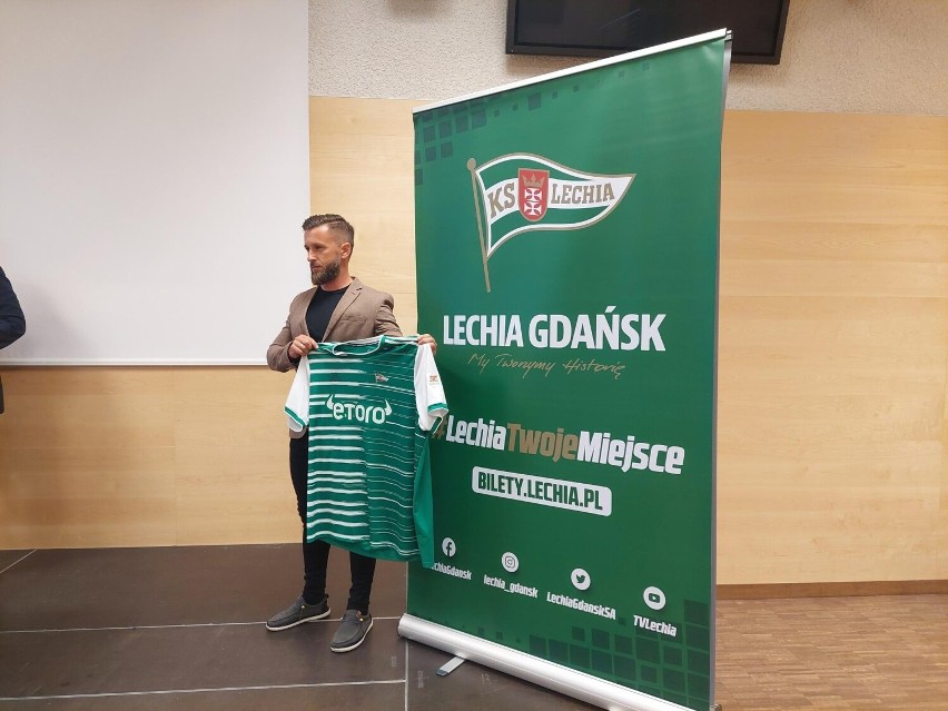 Szymon Grabowski, nowy trener Lechii Gdańsk