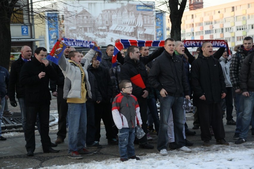 Nie zabrakło klubowych okrzyków. Fot. Marek Gabriel