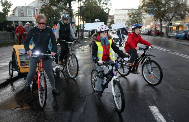 Rowerowa Masa Krytyczna w Gdyni (27 09 2013)