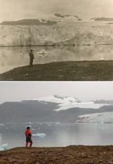 Tak znikają lodowce. Sto lat zmieniającego się klimatu na niesamowitych zdjęciach