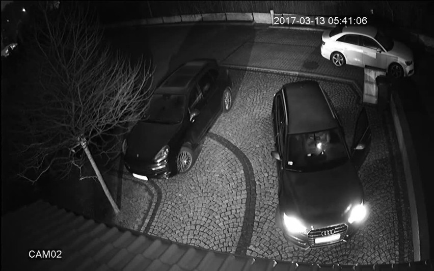 Katowice: Złodzieje ukradli nowe Audi A6. Rozpoznajesz ich? [WIDEO z monitoringu]