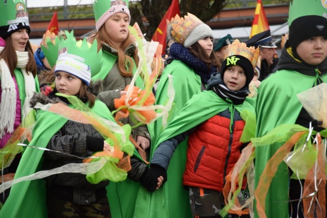 Orszak Trzech Króli w Zamościu. W pochodzie wzięły udział tłumy Zamościan