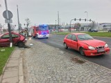 Wypadek na Rokicińskiej w Łodzi. 12-letni chłopiec w szpitalu [ZDJĘCIA]