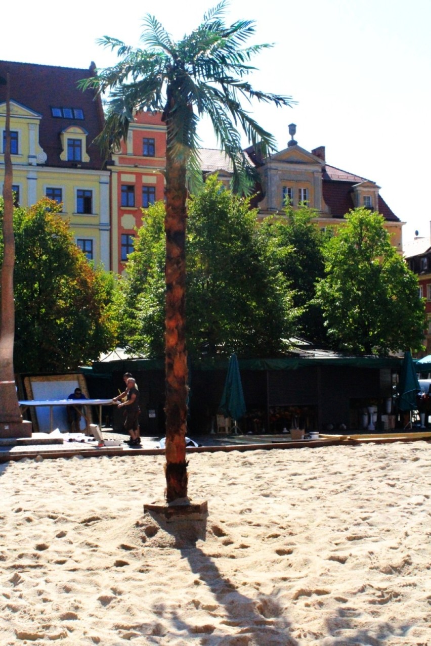 Plaża na pl. Solnym