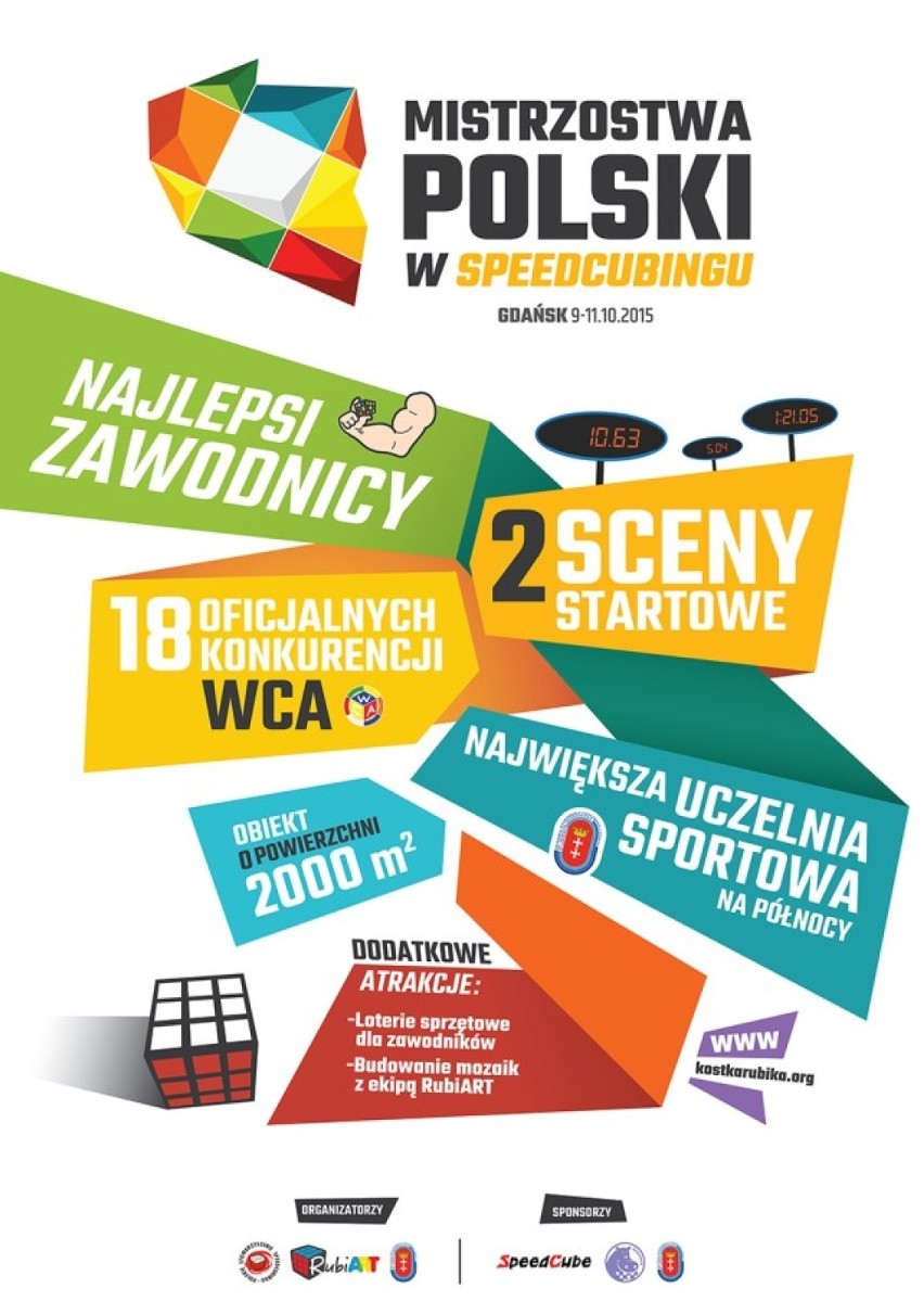 Mistrzostwa Polski w Speedcubingu 2015 w Gdańsku