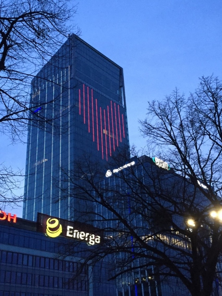 Koronawirus na Pomorzu. Wielkie serce na Olivia Business Centre w Gdańsku. Podziękowania dla lekarzy i służb! 