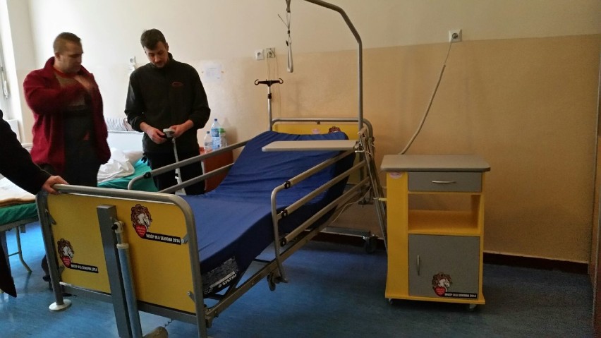 WOŚP przekazała dary wartości 350 tys. zł dla szpitala rehabilitacyjnego w Dzierżążnie 